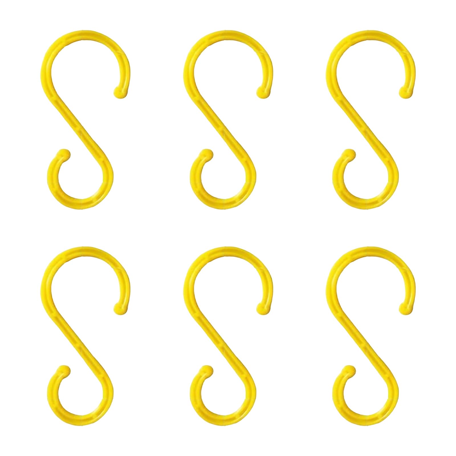 6pc Heavy Duty ABS Cable Hooks, 60kg Load Leakage-Proof Clips for Secure/Home Wiring Insulated Wire Hooks for Homes /