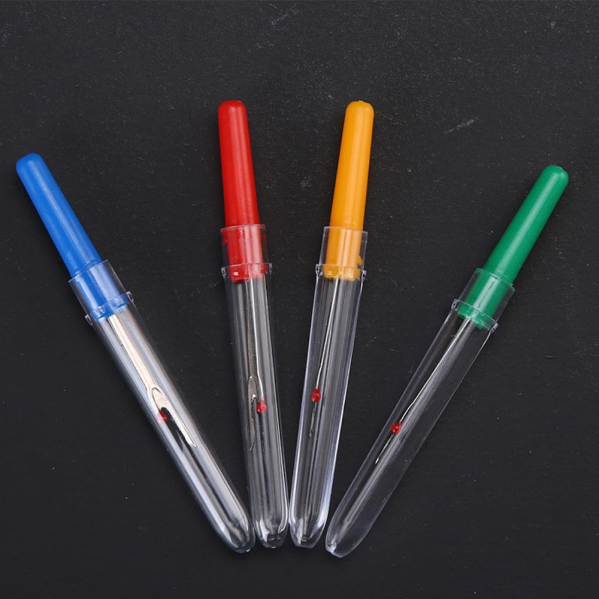 SEWOART 20pcs Plastic Handle Seam Ripper Thread Cutter Kit for Removing Stitches Embroidery Tags DIY Sewing Tools Random Color