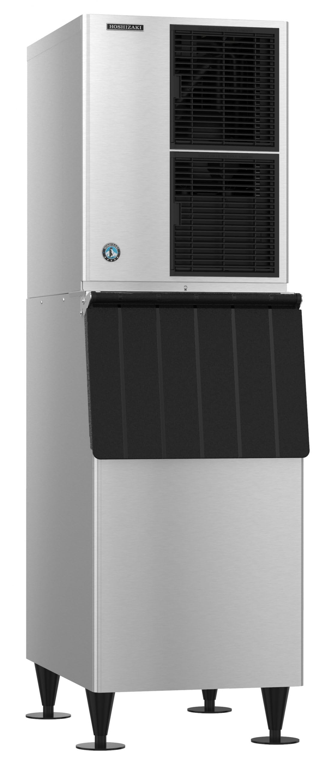 Hoshizaki Km-520maj 22-Inch Air-Cooled Modular Crescent Ice Machine Maker, 556 Lbs/Day, Stainless Steel, 115v, Nsf on Fridge.com - View 2