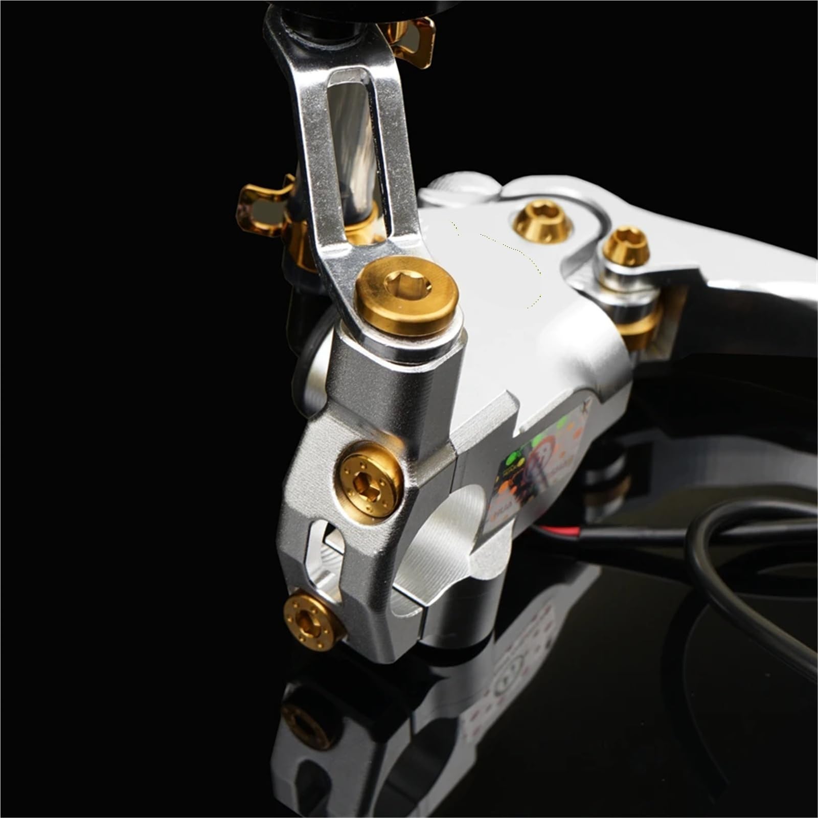 Compatible con Aprilia, Compatible con BMW 17,5 | Bomba de freno/embrague radial 17.5 RCS.(Silver right)