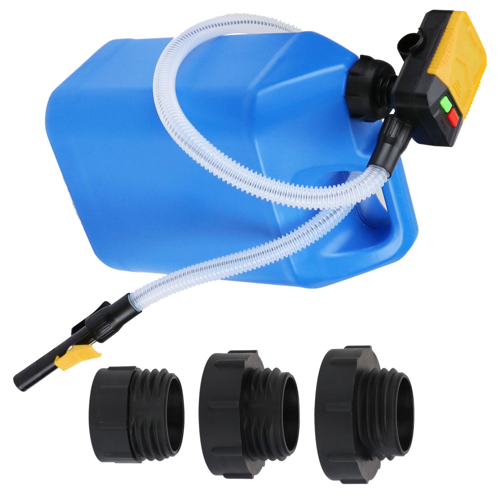 Transfert de fluide portable avec corps en ABS pour entretien de voiture et moto Ventilateur de pétrole anti-déversement