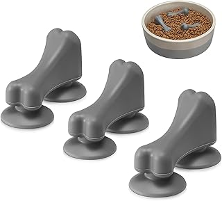 Y YHY Slow Feeder Bowls Insert, Silicone Dog Slow Feeder Insert for Steel/Ceramic/Glass Cat Bowls Slow Eating Dog Bowl for Small, Medium and Large Dog