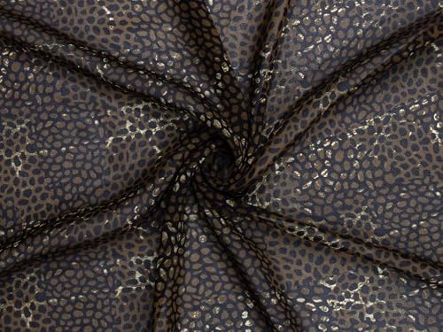 Minerva Olive Green Deadstock Italian Viscose Georgette Fabric for Dressmaking - 130cm Wide - per metre
