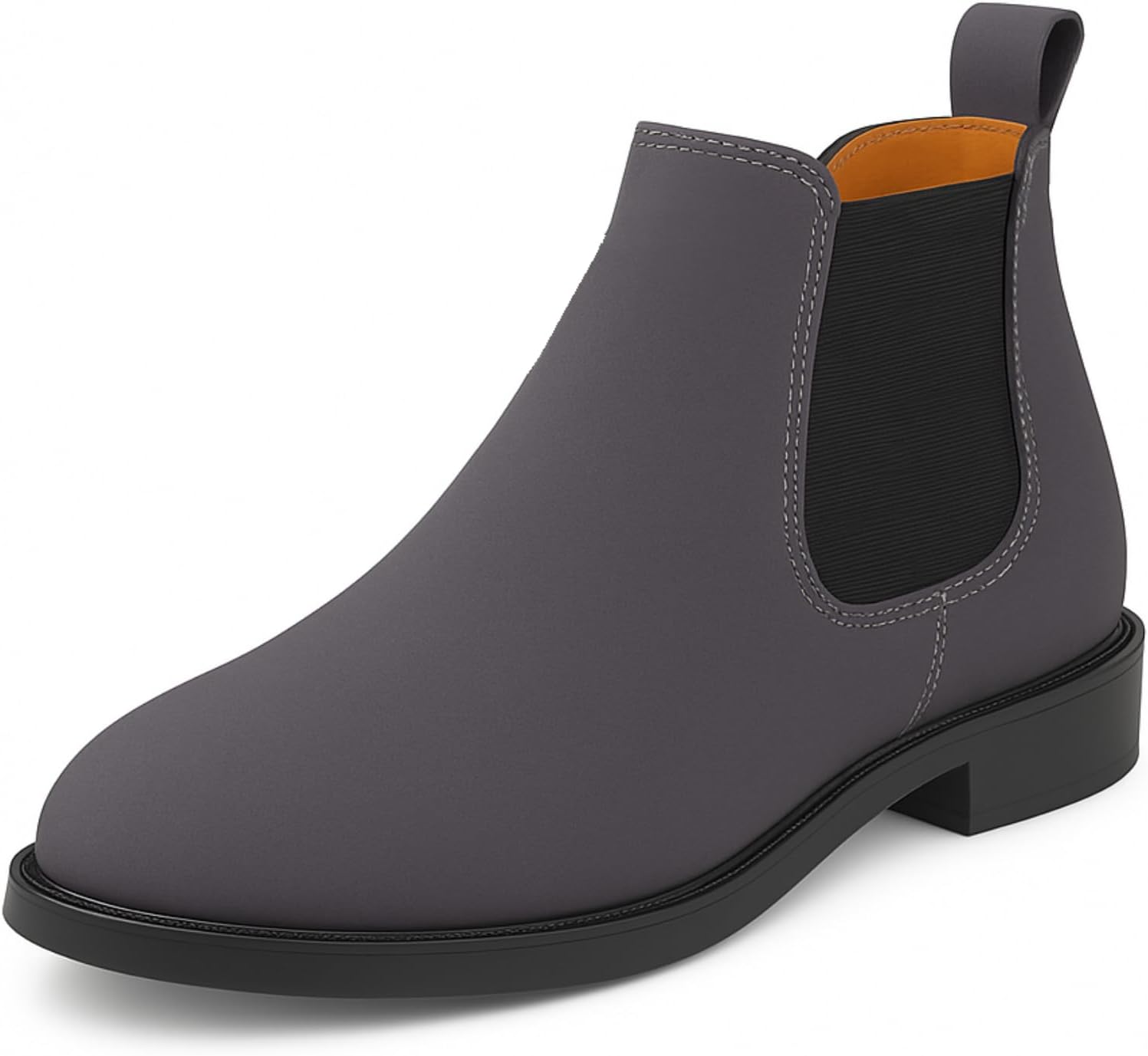 Kraasa Men's Slip On Fashion Chelsea Boots | High Tops, Soft Cushioned Insole, Comfortable Fit, Trendy, Stylish Boots