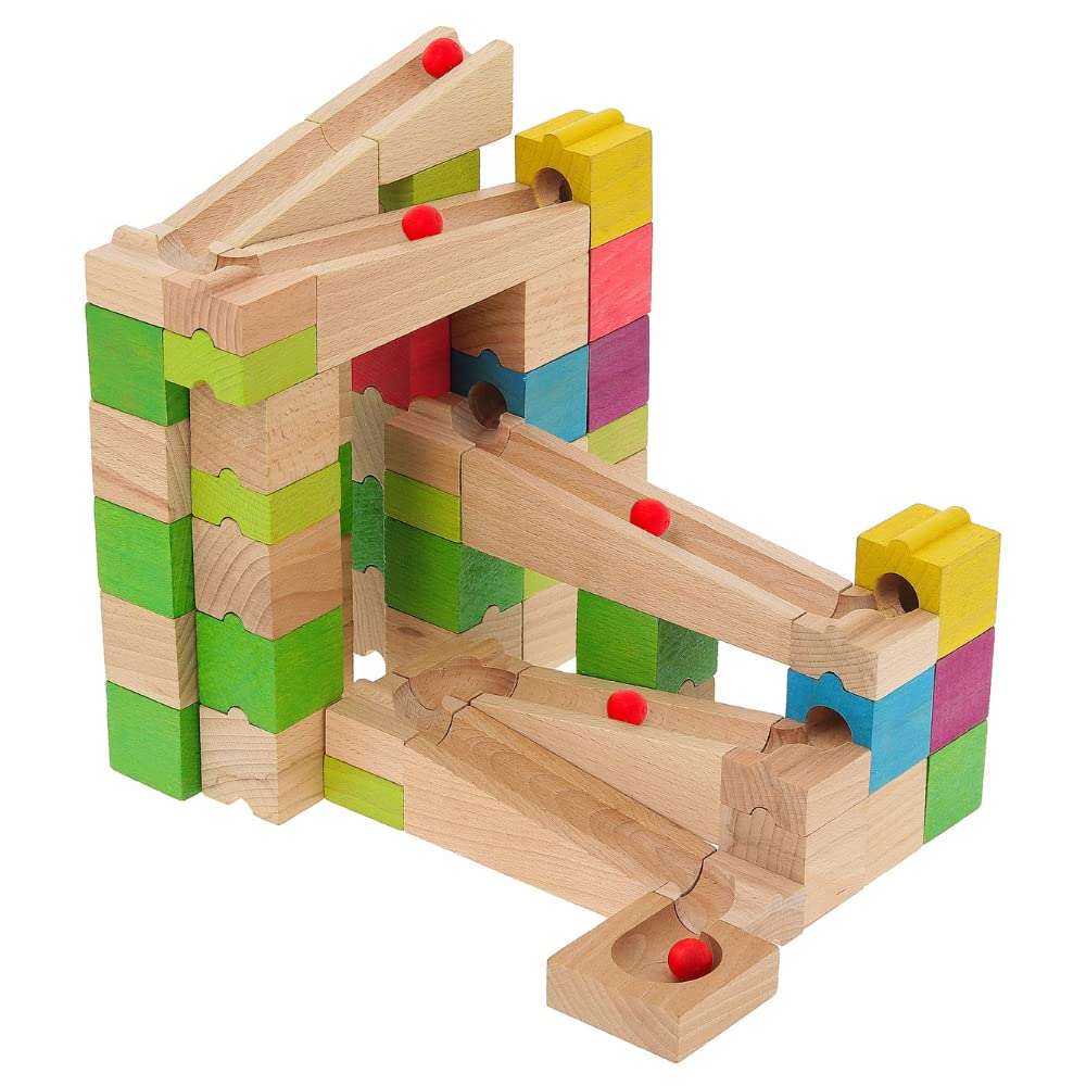 Jeujura - Marble run-68 pz set da costruzione, multicolore (J8366)