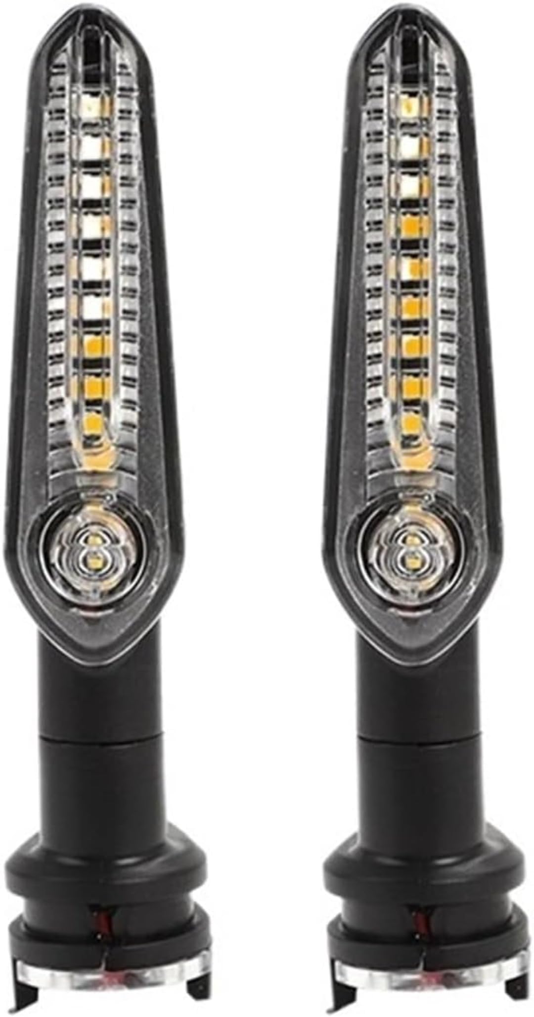 Indicadores de motocicleta Para Yamaha FZS V3.0 2019-2023 Intermitente de motocicleta Intermitente secuencial de motocicleta Luces intermitentes LED con efecto de agua corriente