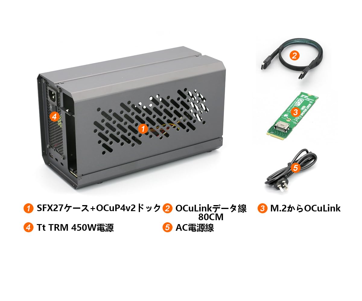 Amazon.co.jp: TASOJIMA 新型 新モデル GPUドックケース OCuLink