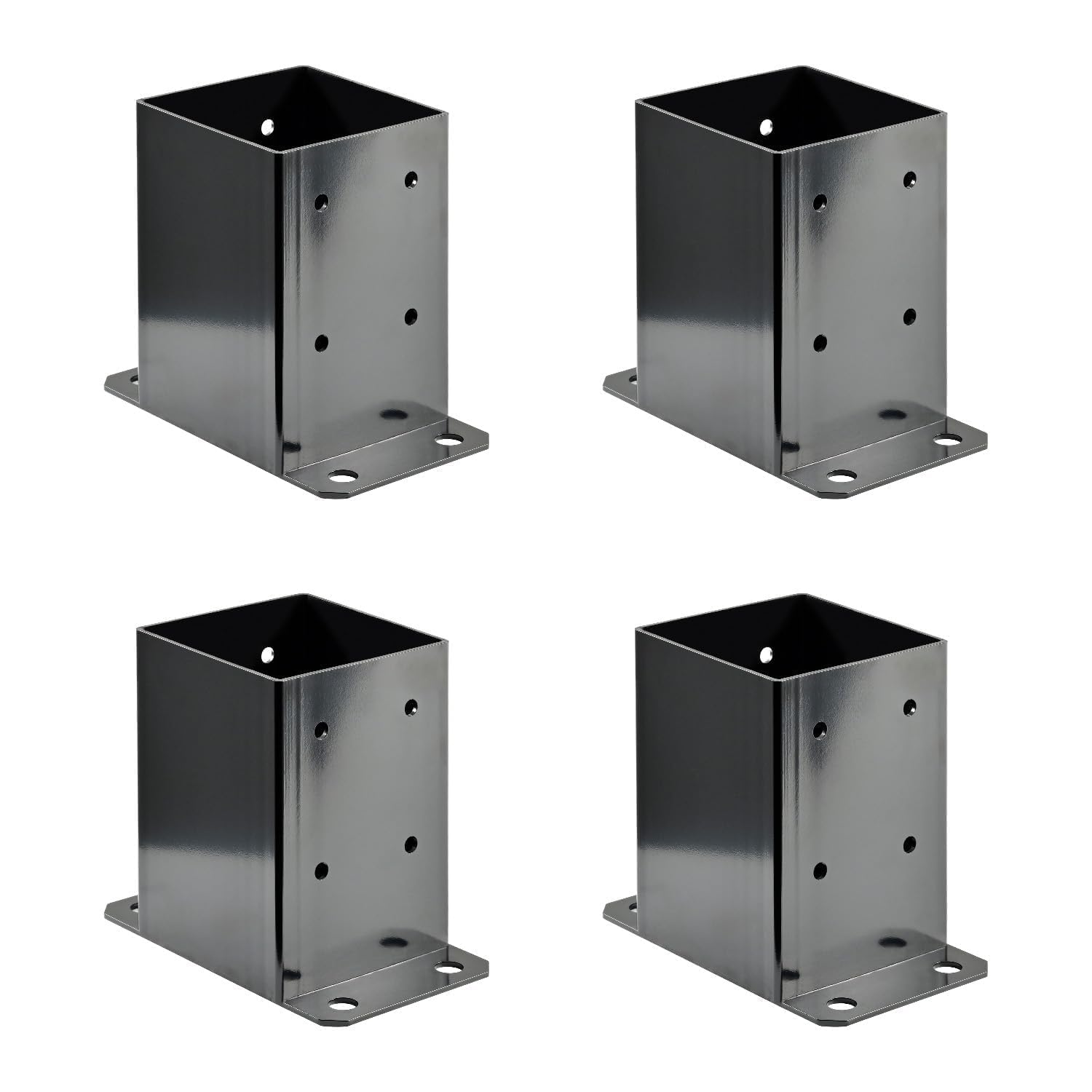 Aste In Lega Per Cingolato RC 1/10 | Braccio Di Sterzo M3x6x80mm Nero - 2 Pezzi Per Buggy, Car, Truck