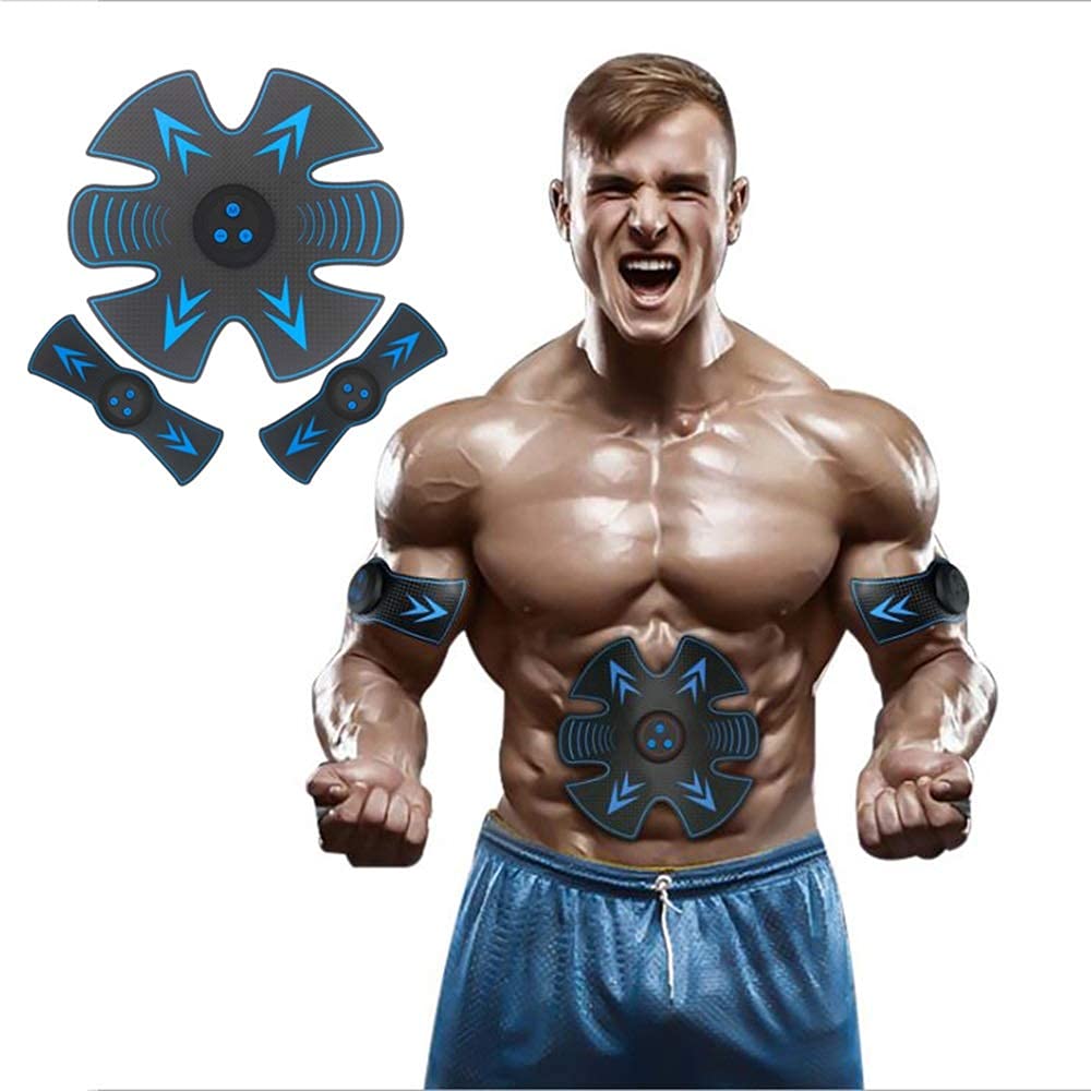 Tóner muscular USB para tonificar abdomen y piernas sin salir de casa