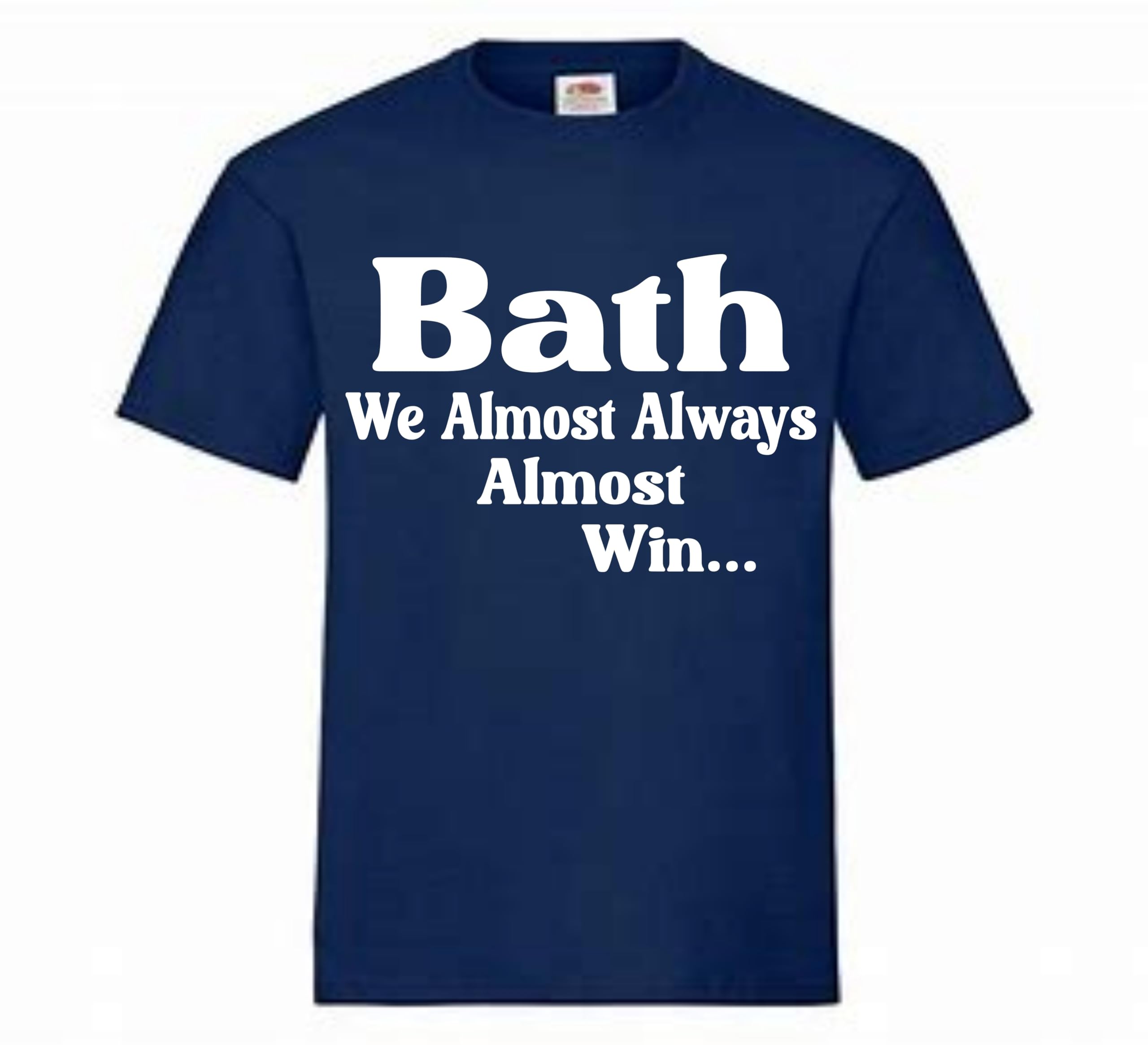 Almost Always Win Bath Rugby Tshirt Premium Clothing Blue
