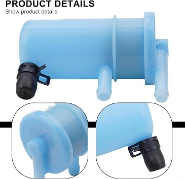 Fuel Filter for Suzuki Outboard Motor Models DF25 through DF140A Compatible with Part Number 15410-87J30