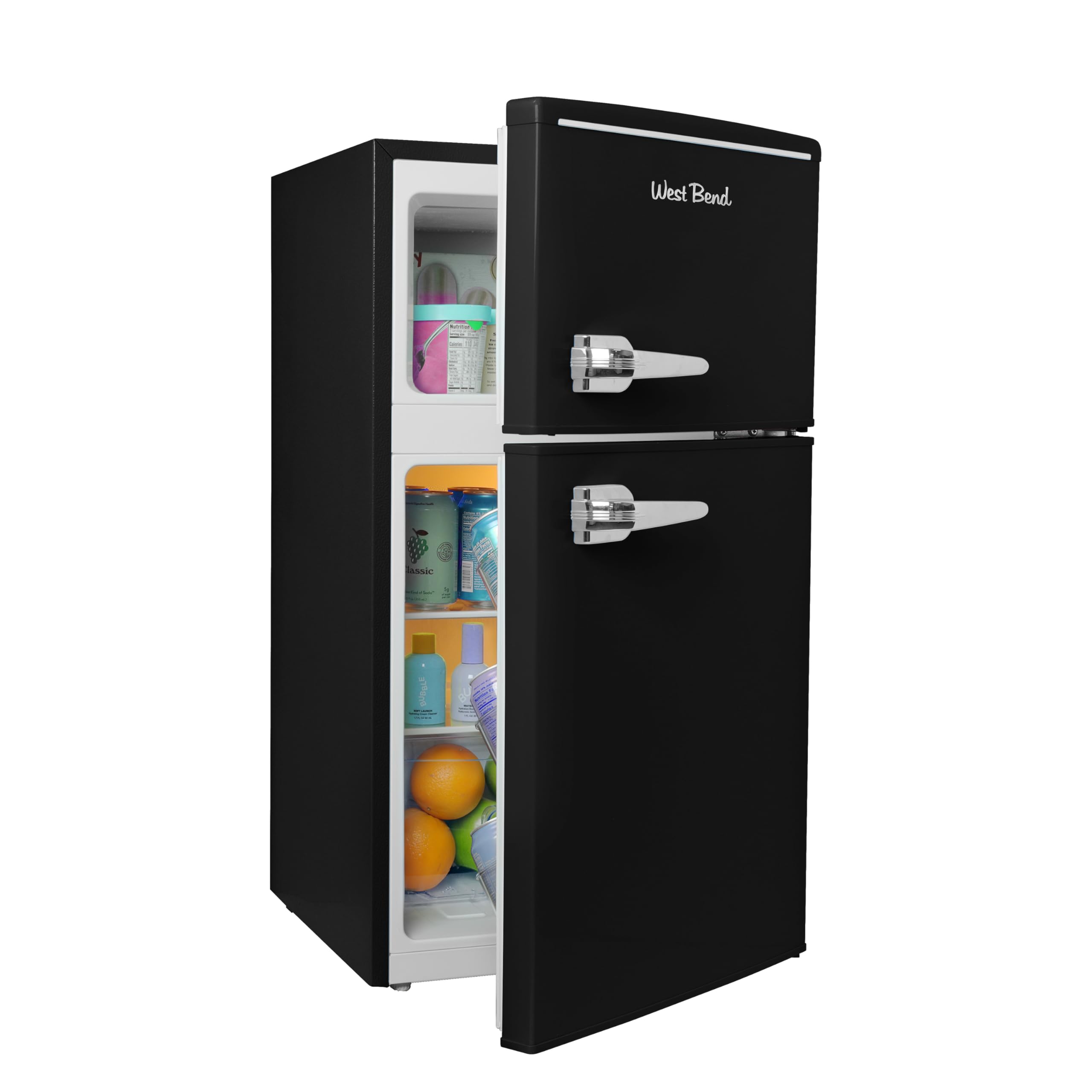 West Bend WB0300RCR2XB 3.1 cu ft Compact Freezer Black