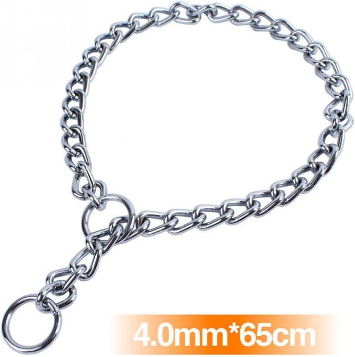 1 Set Metal Stainless Steel Dog Chain Cat Collar Double