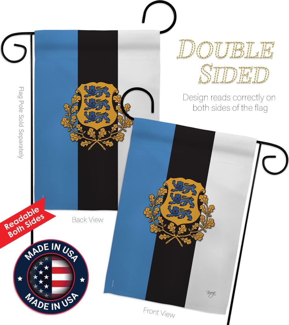 Breeze Decor 710320581713 Regional Nation International World Country Particular Area House Decoration Banner Small Yard Gift Double-Sided, Made in USA