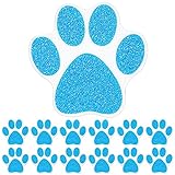 ASTER 20 Stück Rutschfeste Badewannen Aufkleber, Selbstklebend Pfotenabdruck Dusche Anti-Rutsch Aufkleber, Bathtub Anti-slip Stickers, Badewannen Aufklebern für Badezimmer Dusche Wanne