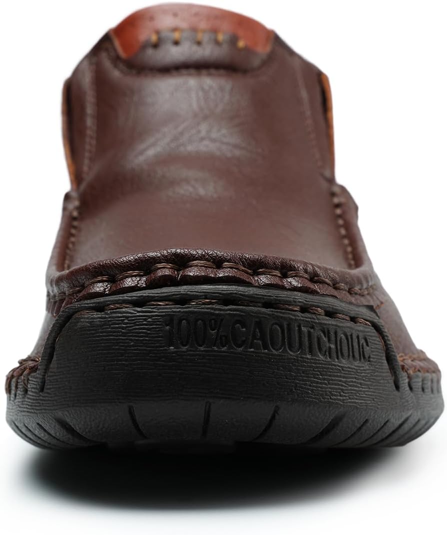 Men's Classic Dress Chukka Boots Loafers Casual Slip On Outdoor Casual Boots for Men Driving Travel Walking Shoes for Adult Male - Image 2