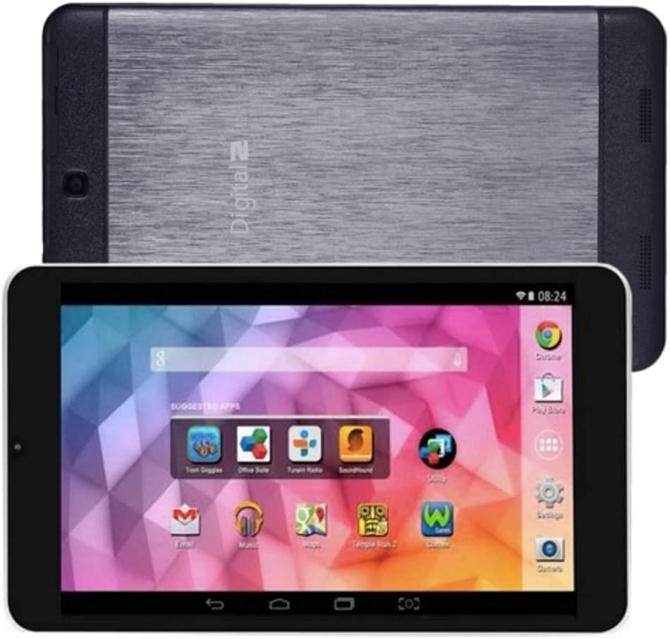 Digital2 16GB 8" Display Octa-Core 1.7GHz Android 4.4 WiFi Tablet with Dual Cameras