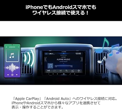 ALPINE 6.8-inch Display Audio DA7-WL