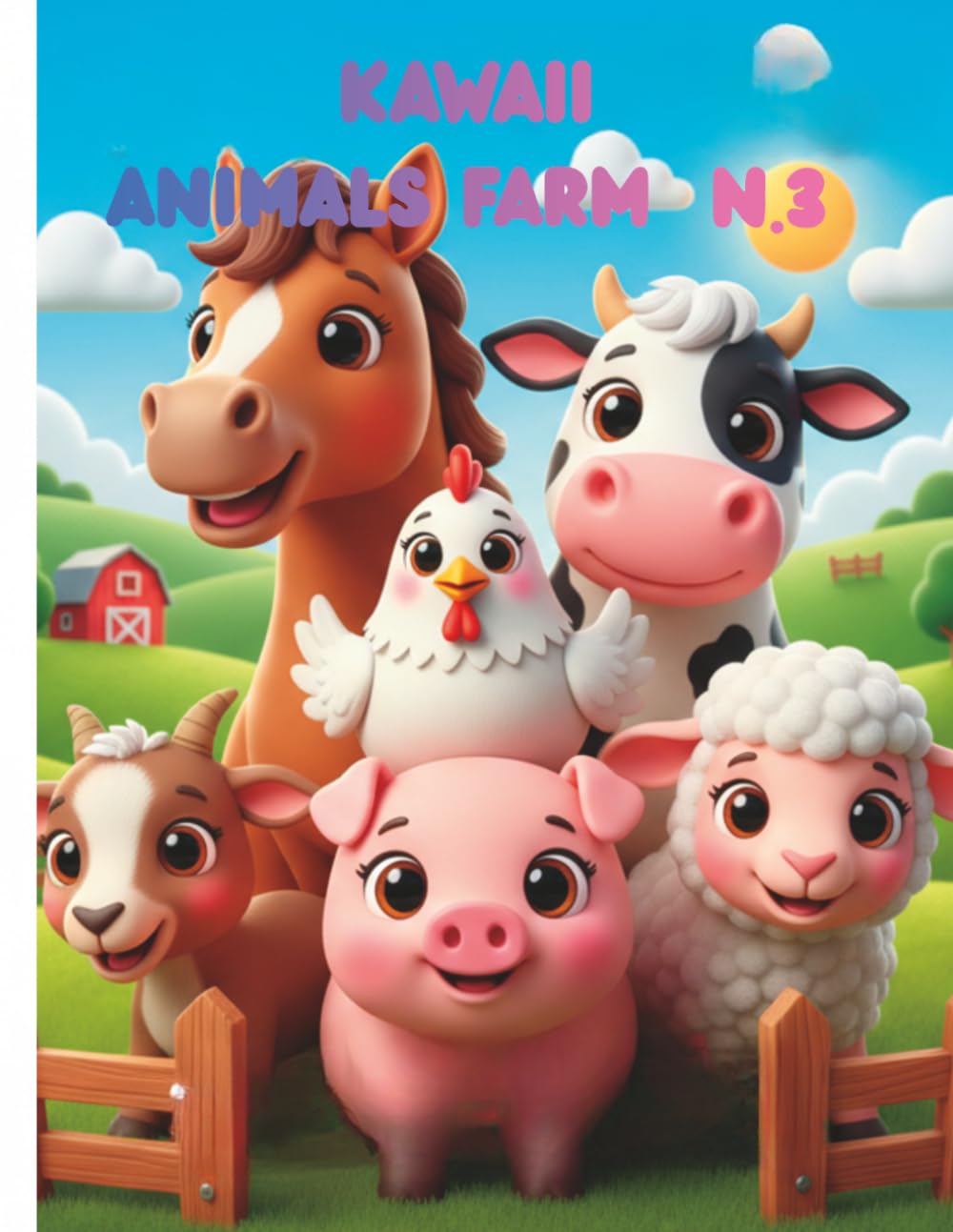 KAWAII ANIMALS FARM N.3 (kawaii hearts collection)