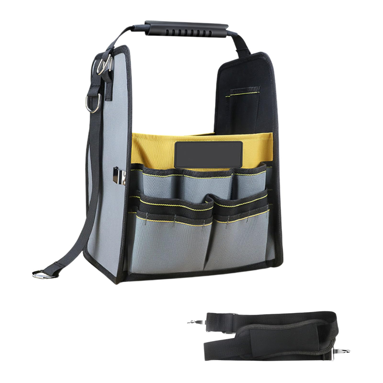Tsophreniq A Multifunctional Tool Bag Waterproof Electrician Waterproof Cloth Thickened Carpentry Large Maintenance Storage Electrician Tool