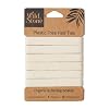 Wild & Stone | Pack of 6 Hair Bands | 100% Biodegradable and Plastic-Free Elastic Hair Ties | 100% Organic Cotton and Natural Plant-Based Rubber | No Crease Ponytail Holder (Black)