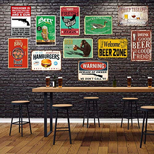 Mulrcks Vintage Gelieve Geen Plassen in Het Zwembad Metalen Retro Thuis Keuken Aan Zee Zwembad Outdoor Muur Decor… - Image 6