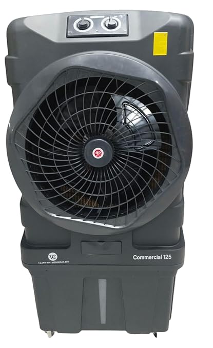 VC Air Cooler 125 LTR High Speed Motor 3 Variations Aluminium Winding fan Blade 20