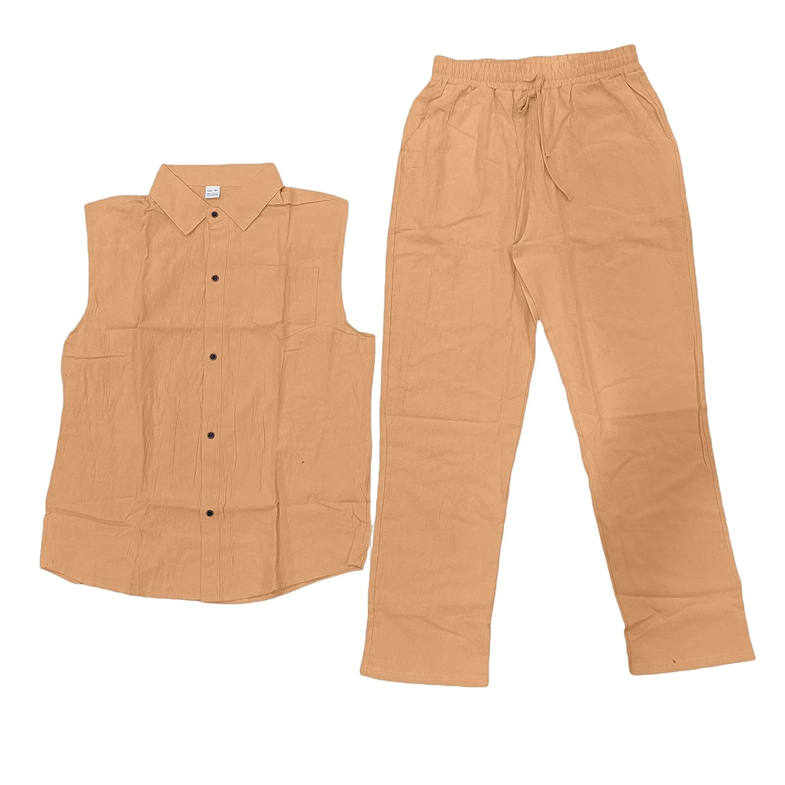 Ensemble veste et pantalon confortable contre les plis