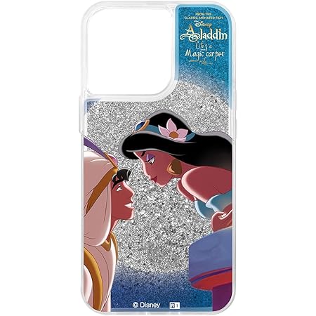 Amazon Co Jp カラー アラジン Iphone13pro ディズニー プリンセス ラメ グリッター クリアケース ケース カバー ソフト ケース ハード キャラクター 白雪姫 ジャスミン ラプンツェル オーロラ姫 アリス ベル アイフォン サーティーン プロ Iphone 13 Pro 6 1inch 3