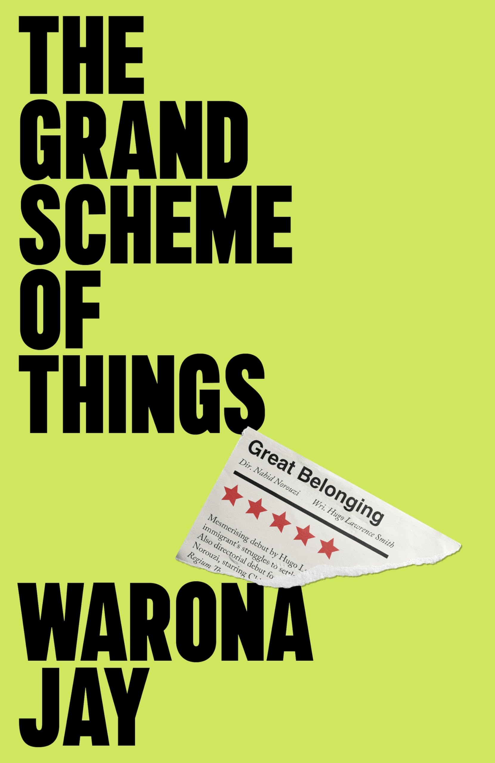 The Grand Scheme of Things by Warona Jay (Hardback Book)