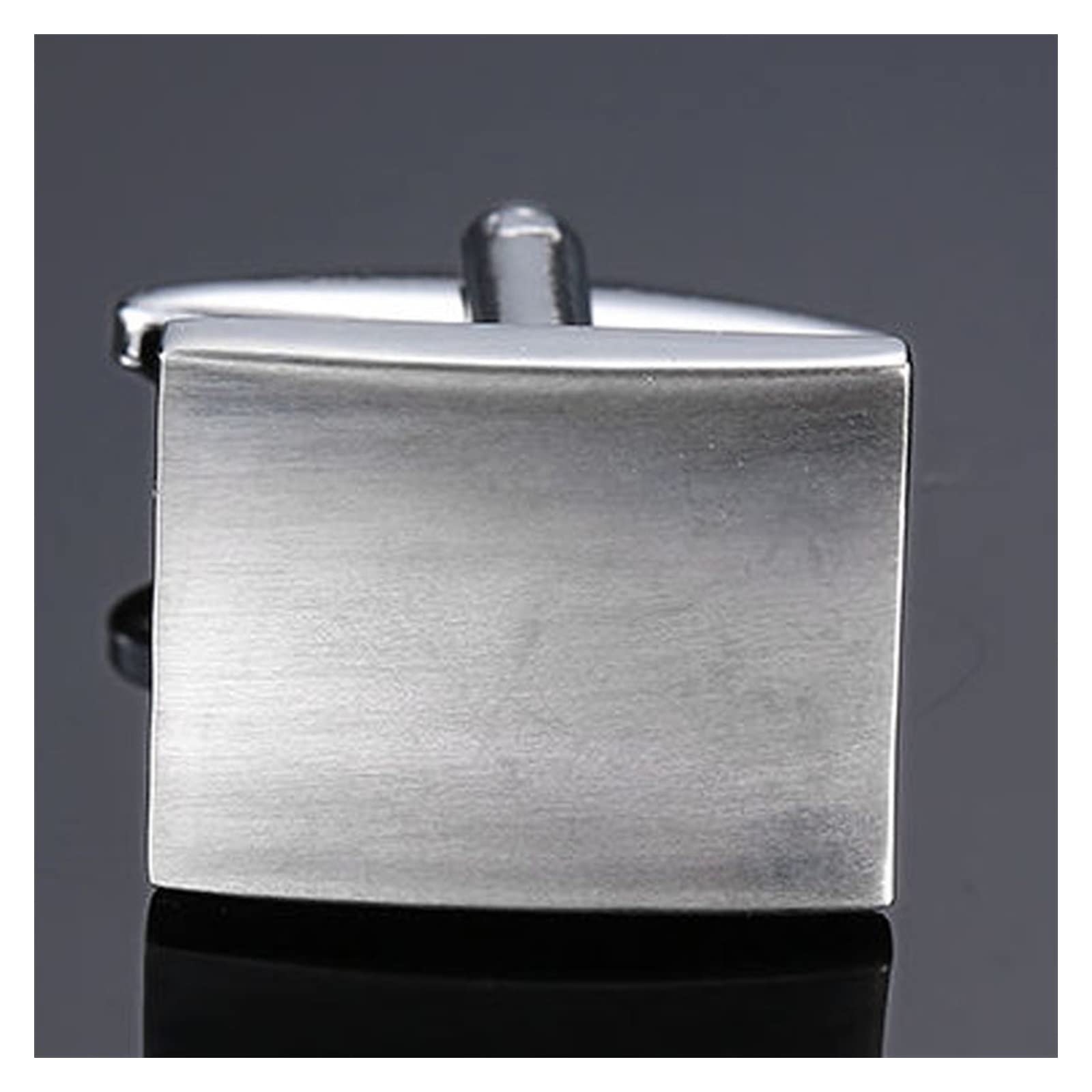 Anzug Manschettenknöpfe Herren Hemd Manschettenknopf Kupfer Silber Metallic Schwarz Emaille Manschettenknöpfe Hemd Manschettenknöpfe (Metallfarbe : 3)