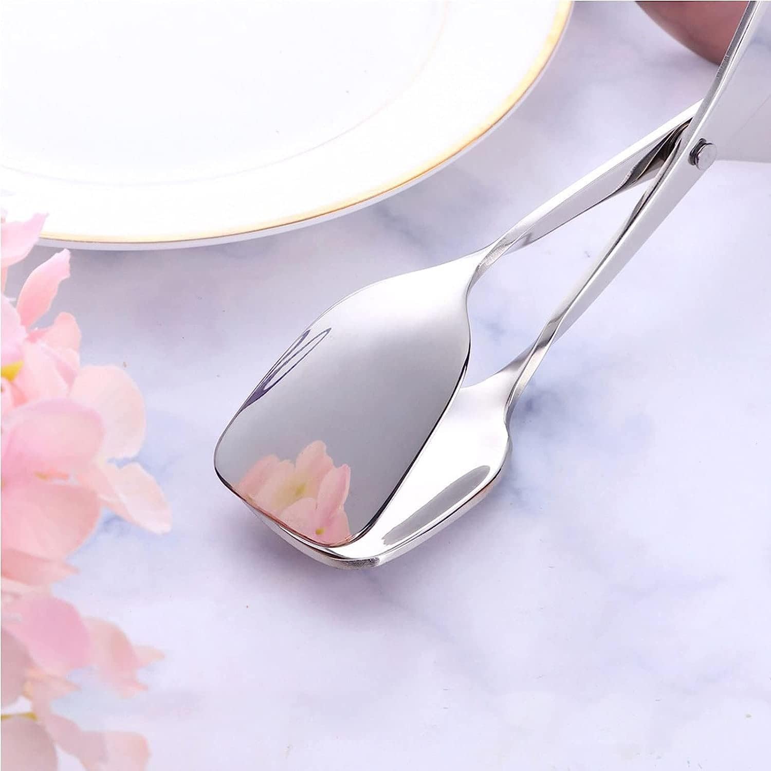 Scissor Pliers Bread Serving Tongs Kitchen Pliers Cooking Tools Food Serving Tongs Scissor Shape Cooking Buffet Food Tong Bread Thickening Kitchen Tool Pliers Cooking Pliers Salad Server Tongs