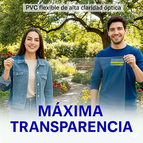 Plástico PVC transparente flexible para toldos y cerramientos resistentes al sol 5