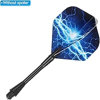 Vista 4 de PATIKIL Ejes de dardos de plástico, accesorios de dardos para tallos de dardos