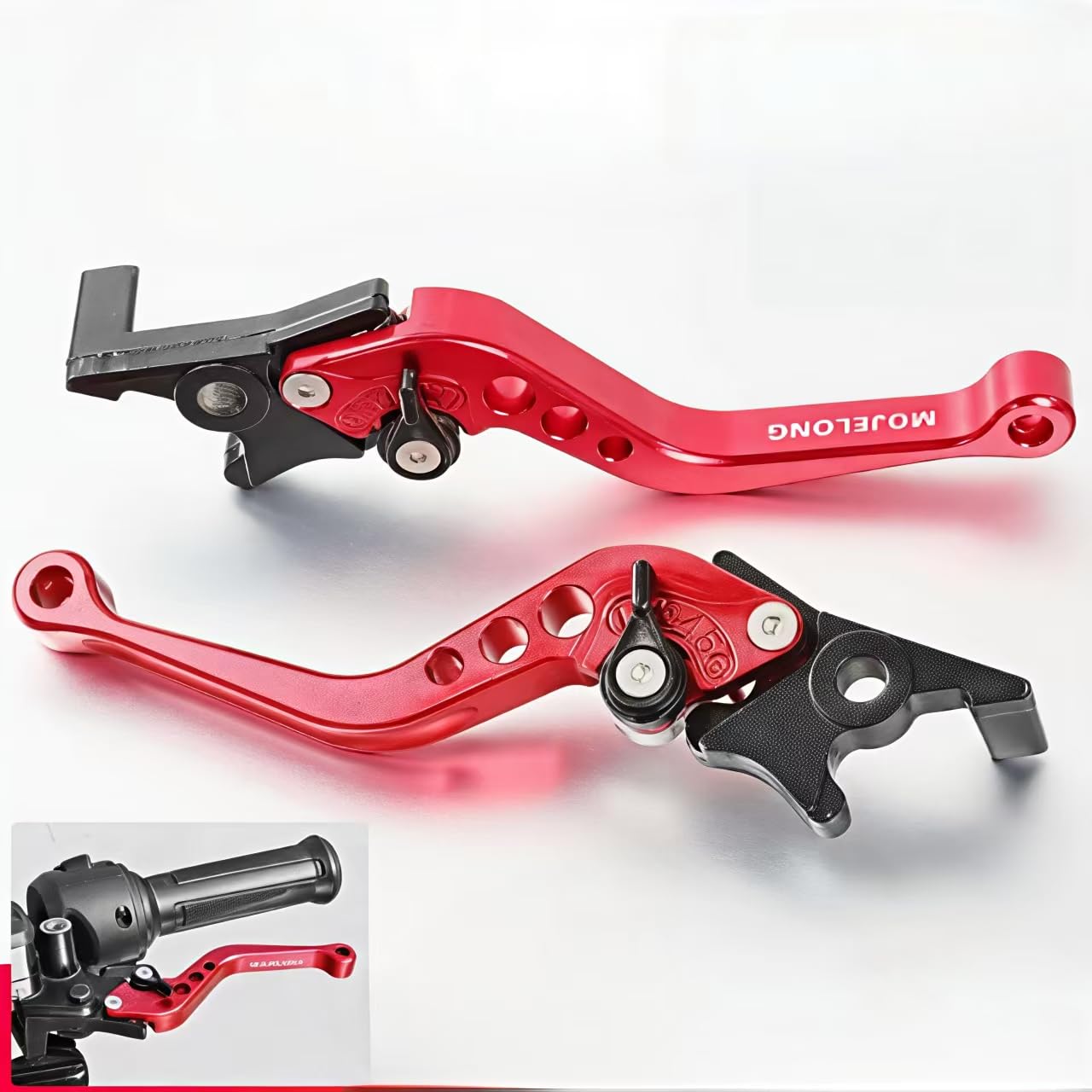 DLLRYLODY Motorcycle Brake Levers Compatible for BMW C400GT C400X C400 GT X Pie Soporte, Folding Adjustable Handle Precision Engineered Performance Accessories,B