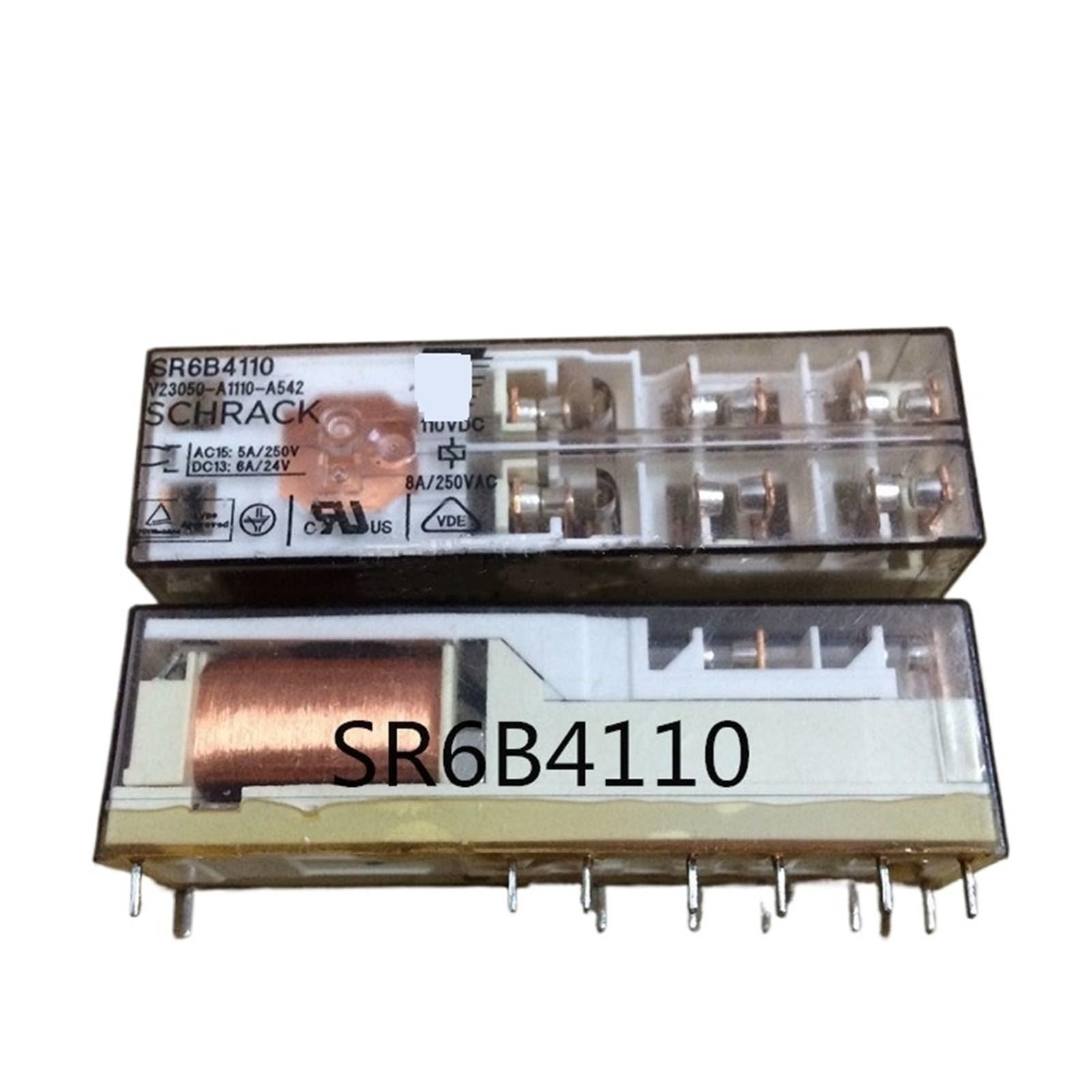 Relais de protection SR6B4110 V23050-A1110-A542 110V pour armoire électrique