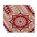 Produktbild E-design 18 x 35,6 cm, Schal, geometrische Print Tisch-Sets, Coral