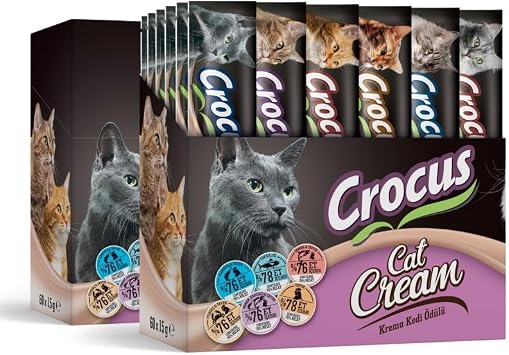 Crocus Mult pack 6  e it Krema Kedi  d l  900gr 60x15gr