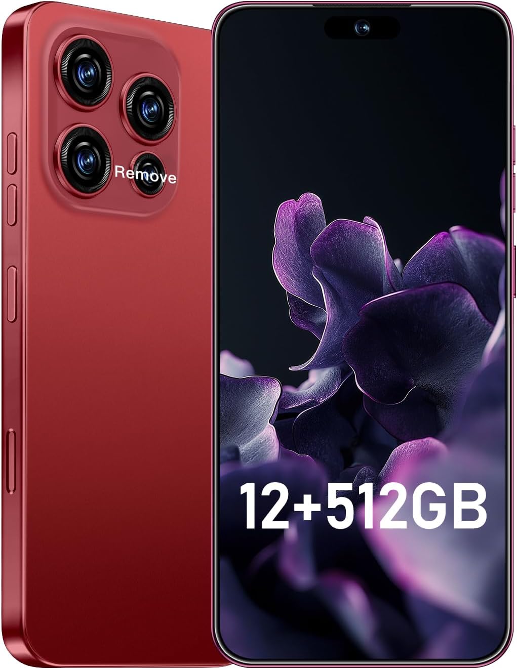 Unlocked 16PM Smartphone: 6.99" HD+ Display, 7000mAh Long-Lasting Battery, 12GB+512GB Massive Storage, 108MP AI Camera, High Performance Android Phone for Gaming & Work (Dreep Green)