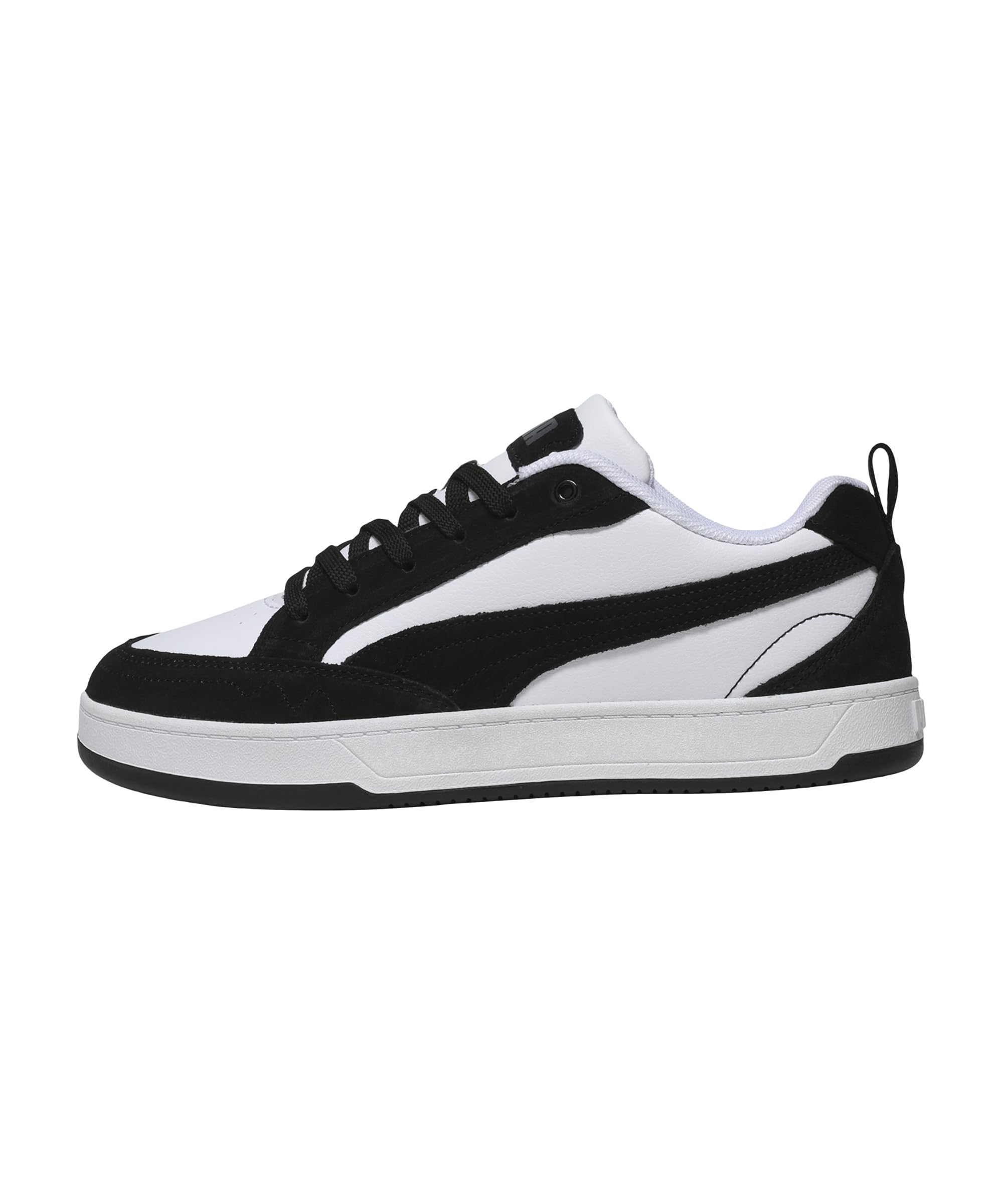 PUMA Unisex Adult Court Fusion Sneaker Black Black-White-Strong Gray