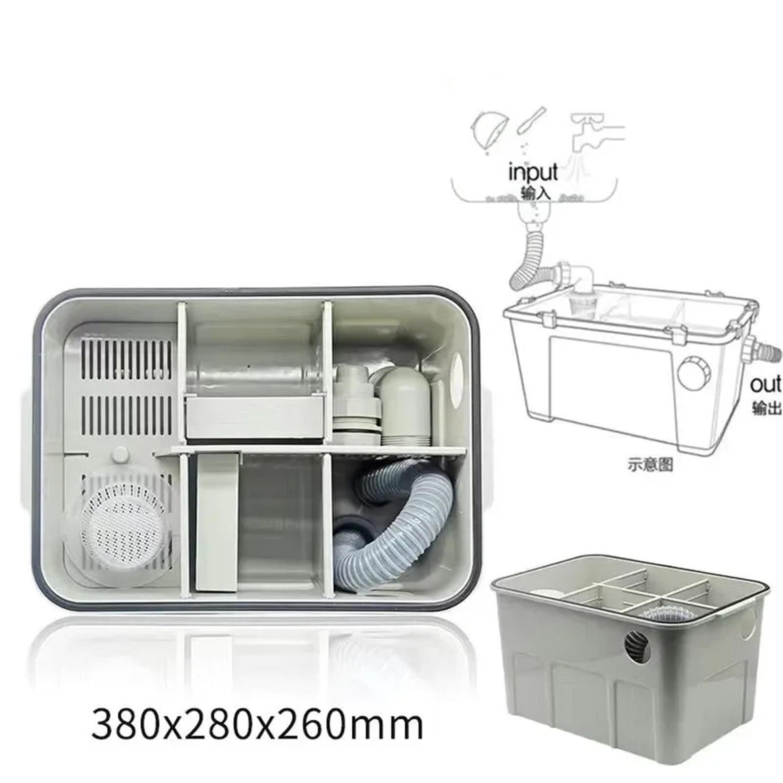 Labor Gips Filter Stein Gips Pulver Falle Filter Gips Sedimentat Tank BB