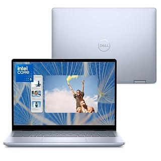 Notebook Dell Inspiron 14 2-in-1 7440, Intel i5 1334U, Windows 11 Home | 16 RAM 512 SSD, FHD+ Touch, Iris Xe Graphics, Wi‑Fi 6E, teclado retroiluminado, bateria 54 WHr, Dobradiça de 360°, 2-in-1 EPEAT