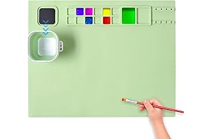 Silicone Craft Mat with Cup and Paint Holder: The Ultimate Painting Essential