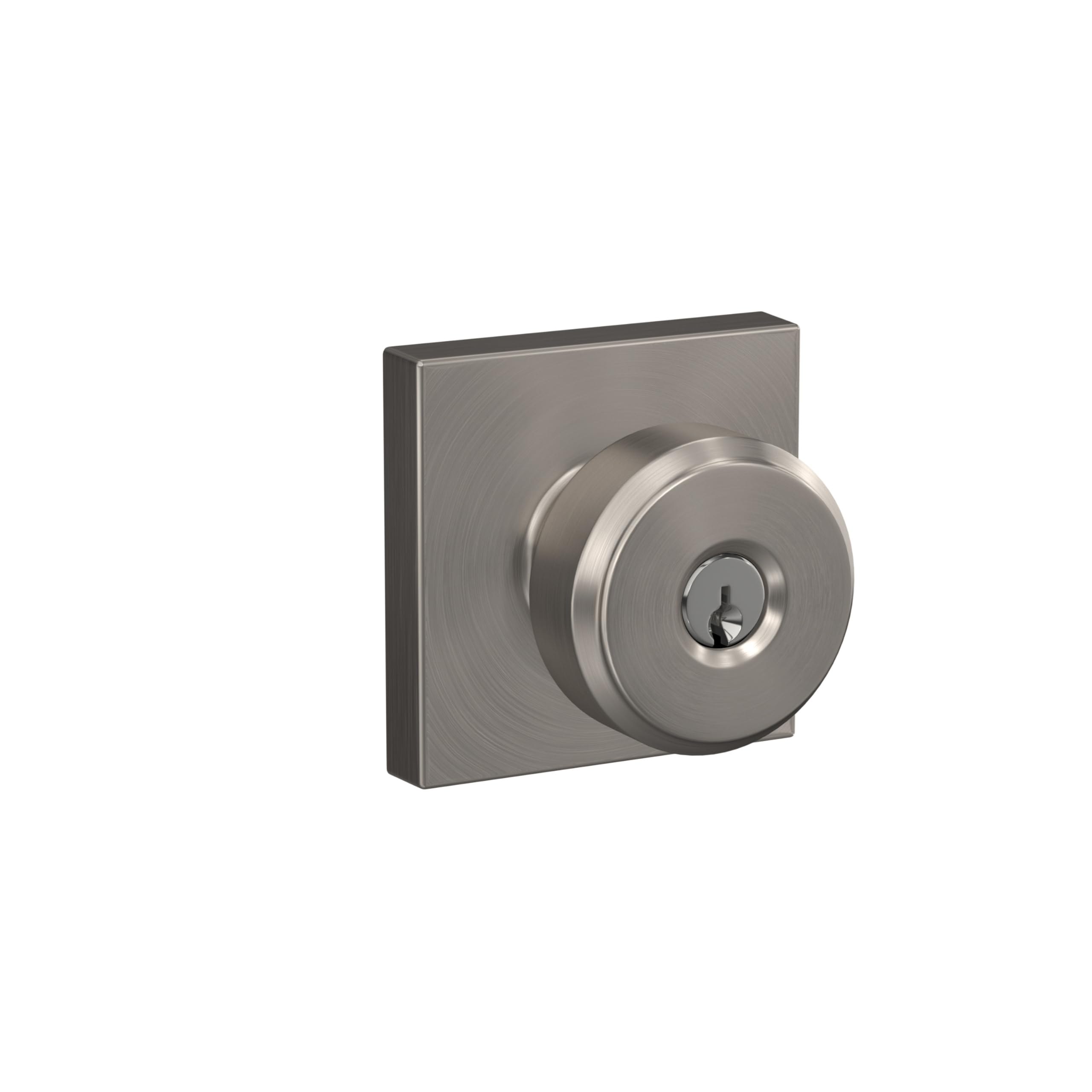 Schlage f51 a-bwe-col Bowery llave entrada juego de pomos para puerta de un cilindro con decoración,