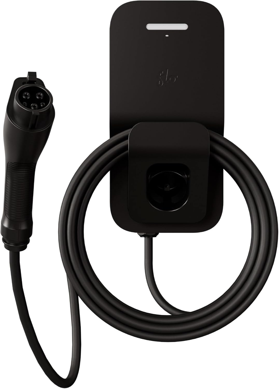 FLO Home X3 Level 2 Electric Vehicle Charging Station, 12 kW at 50 amp/240 V, Fast Home Charging for All EVs (J1772), Hardwired, UL/Energy Star Certified, 25 ft Cable, Toughest Outdoor Rating