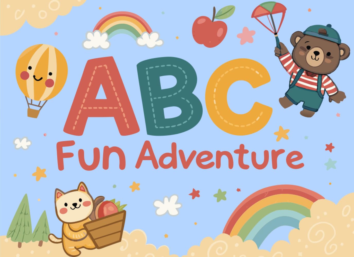 ABC Adventures: Learning the Alphabet with Colors and Fun: A beautifully illustrated alphabet book for early learners