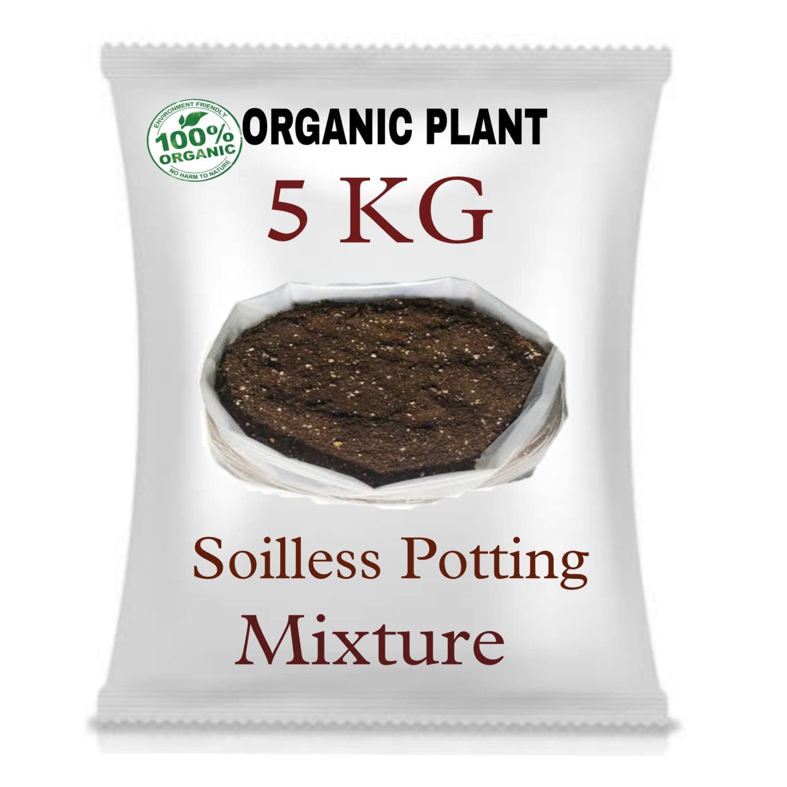 ORGANIC PLANT Soil Less Potting Mixture (5kg) (B0BM5Z4K2X) Amazon Price History, Amazon Price Tracker