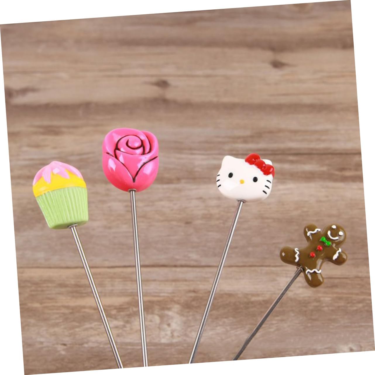 PRETYZOOM Stainless Steel Baking Tool Long Needle for Testing Decorating Supplies