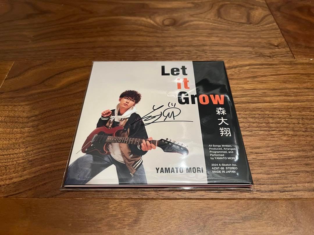 森大翔 Let It Grow 直筆サイン入りCD 新