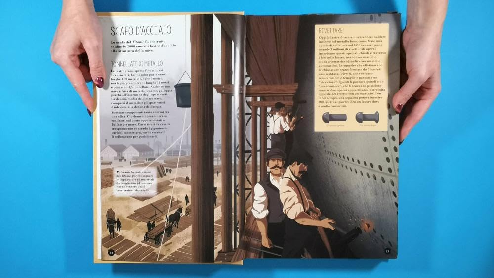 Costruisci il Titanic. Con 48 pezzi per costruire un modellino